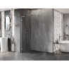 Mexen Lunar L Walk-in bal oldali zuhanyfal 100 x 200 cm, átlátszó 8 mm, króm - 830L-100-000-01-00-L