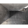 Mexen Lunar L Walk-in bal oldali zuhanyfal 100 x 200 cm, átlátszó 8 mm, króm - 830L-100-000-01-00-L