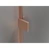 Panou de duș Mexen Lunar Walk-in dreapta 100 x 200 cm, transparent 8 mm, cupru periat - 830-100-000-65-00-P