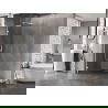 Mexen Lunar L perete de duș Walk-in stânga 120 x 200 cm, transparent 8 mm, alb - 830L-120-000-20-00-L