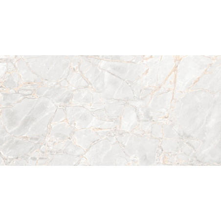 Mexen Rubble Bianco gres glazurat rectificat G1, placă pardoseală-perete 120 x 60 cm, carving - TL401-120-060-00