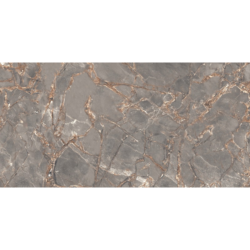 Mexen Rubble Gres gri glazurat rectificat G1, placă de podea și perete 120 x 60 cm, carving - TL401-120-060-02