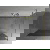 Mexen Kioto panou de duș independent 120 x 200 cm, grafit 8 mm, aur - 800-120-002-50-40
