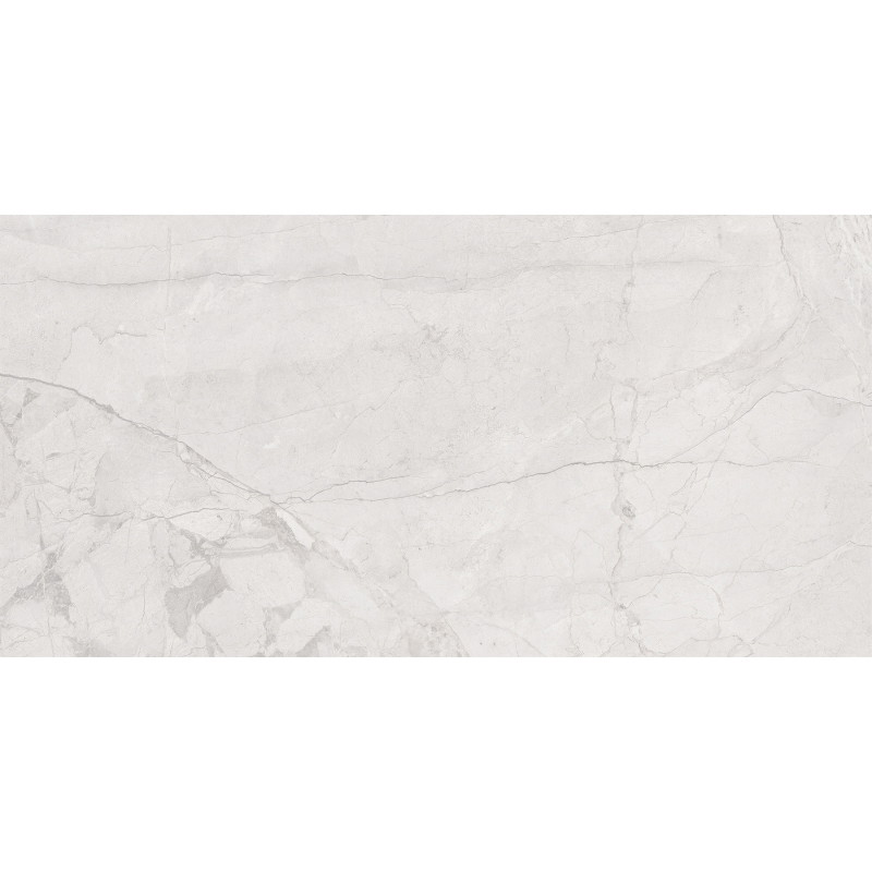 Mexen Morella Bianco fényesre csiszolt gres lap, fal- és padlóburkolat 120 x 60 cm, carving - TL412-120-060-00