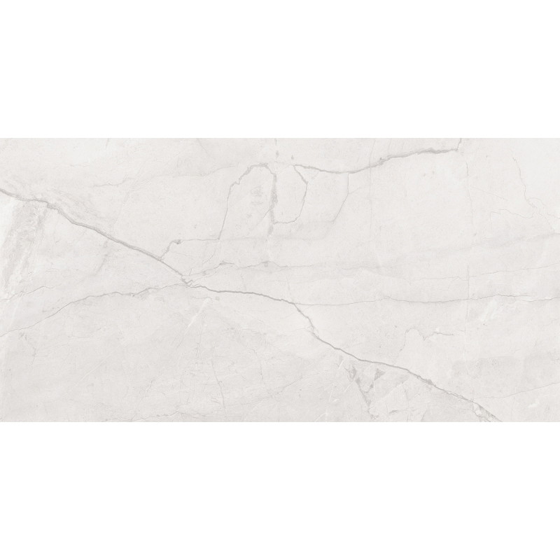 Mexen Morella Bianco fényesre csiszolt gres lap, fal- és padlóburkolat 120 x 60 cm, carving - TL412-120-060-00