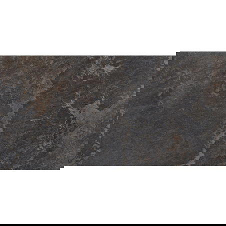 Mexen Blaze Nero gres smălțuit rectificat. G1, placă podea-perete 120 x 60 cm, carving - TL420-120-060-01
