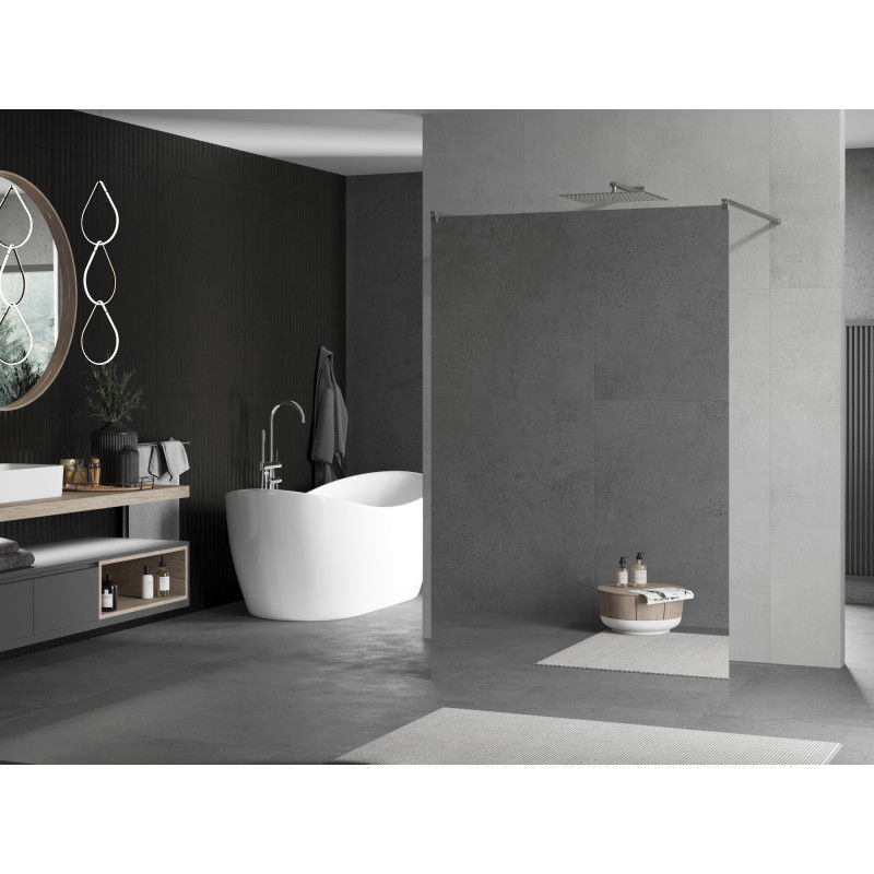 Mexen Kioto perete de duș independent 100 x 200 cm, oglindă 8 mm, crom - 800-100-002-01-50