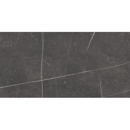 Mexen Dazzle Negro, fényesített, élére csiszolt G1 gres padló- és falburkoló lap, 120 x 60 cm, carving - TL423-120-060-03
