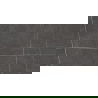 Mexen Dazzle Negru gres glazurat rect. G1, placă pardoseală-perete 120 x 60 cm, carving - TL423-120-060-03
