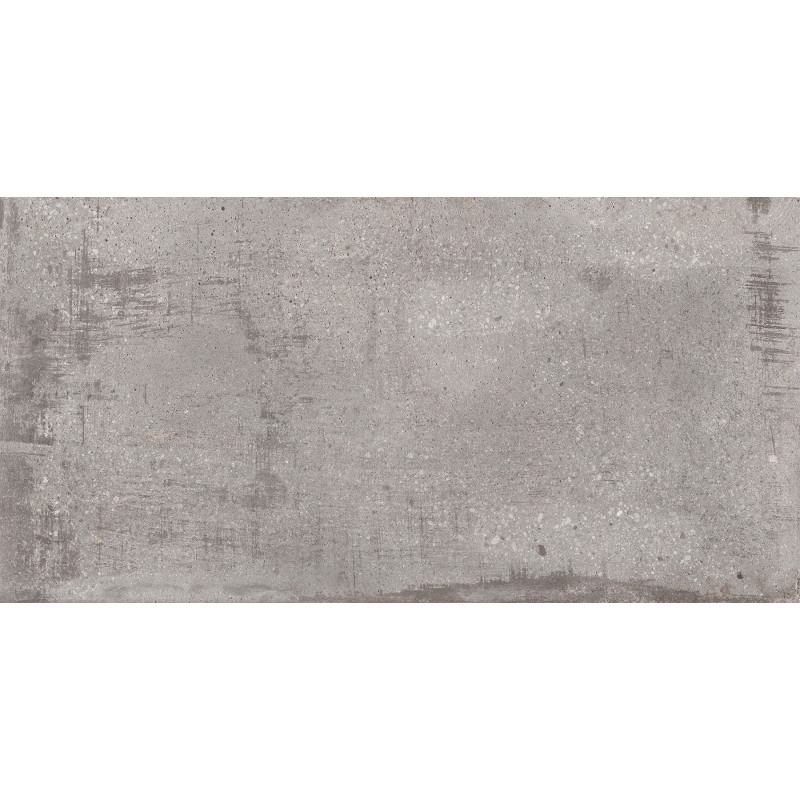 Mexen Cemento Grigio gres glazurat rect. G1, placă de pardoseală și perete 120 x 60 cm, sculptură - TL425-120-060-01