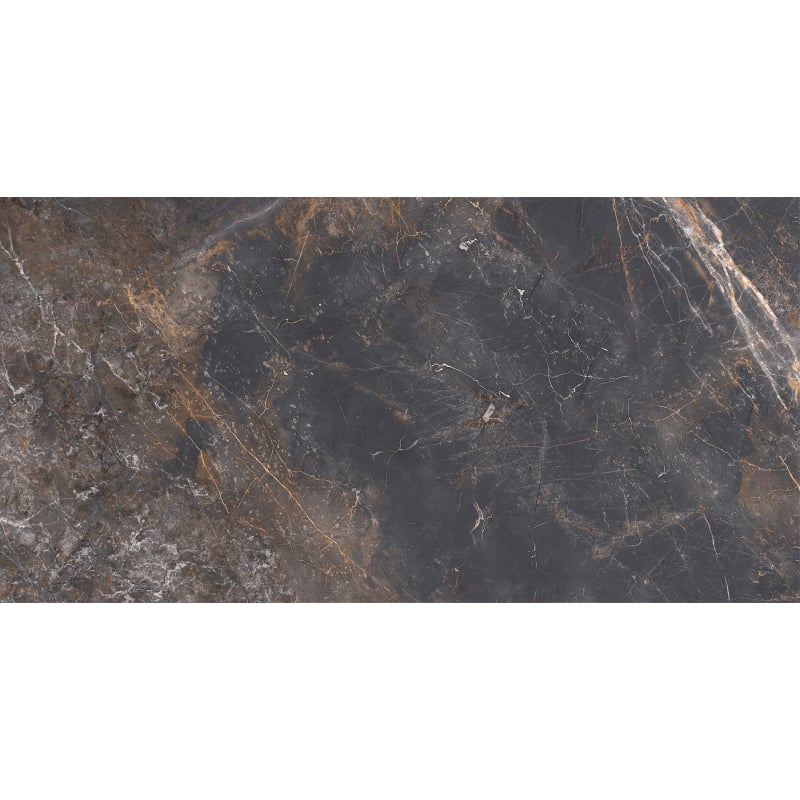 Mexen Visby Black gres glazurat rect. G1, placă de podea și pereți 120 x 60 cm, sculptură - TL428-120-060-02