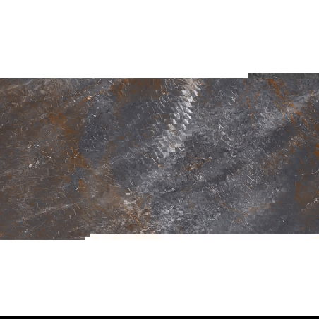 Mexen Visby fekete fényesre mázolt gres, rektifikált. G1, padló- és falburkoló csempe 120 x 60 cm, carving - TL428-120-060-02