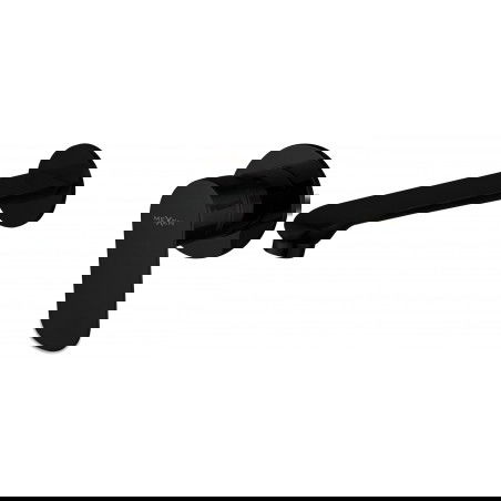 Mexen Dox baterie chiuvetă pe perete, Neagră - 75215-70