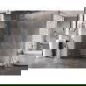 Mexen Lunar L perete de duș Walk-in stânga 80 x 200 cm, transparent 8 mm, nichel periat - 830L-080-000-97-00-L