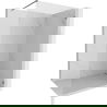 Mexen Lunar perete de duș Walk-in dreapta 100 x 200 cm, transparent 8 mm, gun metal - 830-100-000-95-00-P