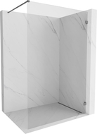 Mexen Lunar perete de duș Walk-in dreapta 140 x 200 cm, transparent 8 mm, gun metal - 830-140-000-95-00-P