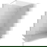 Mexen Lunar perete de duș Walk-in dreapta 100 x 200 cm, transparent 8 mm, nichel periat - 830-100-000-97-00-P