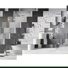 Mexen Lunar ușă de duș batantă stânga 75 cm, transparent, alb - 834-075-000-20-00-L