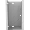 Mexen Lunar ușă de duș batantă stânga 100 cm, transparentă, albă - 834-100-000-20-00-L