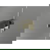 Mexen Lunar uși de duș batante stânga 70 cm, transparent, aurii - 834-070-000-50-00-L