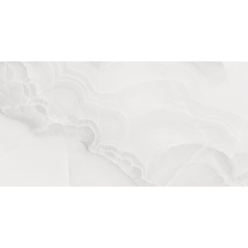 Mexen Onyx Silver gres lucios rectificat G1, placă de podea și perete 120 x 60 cm, luciu - TL106-120-060-02