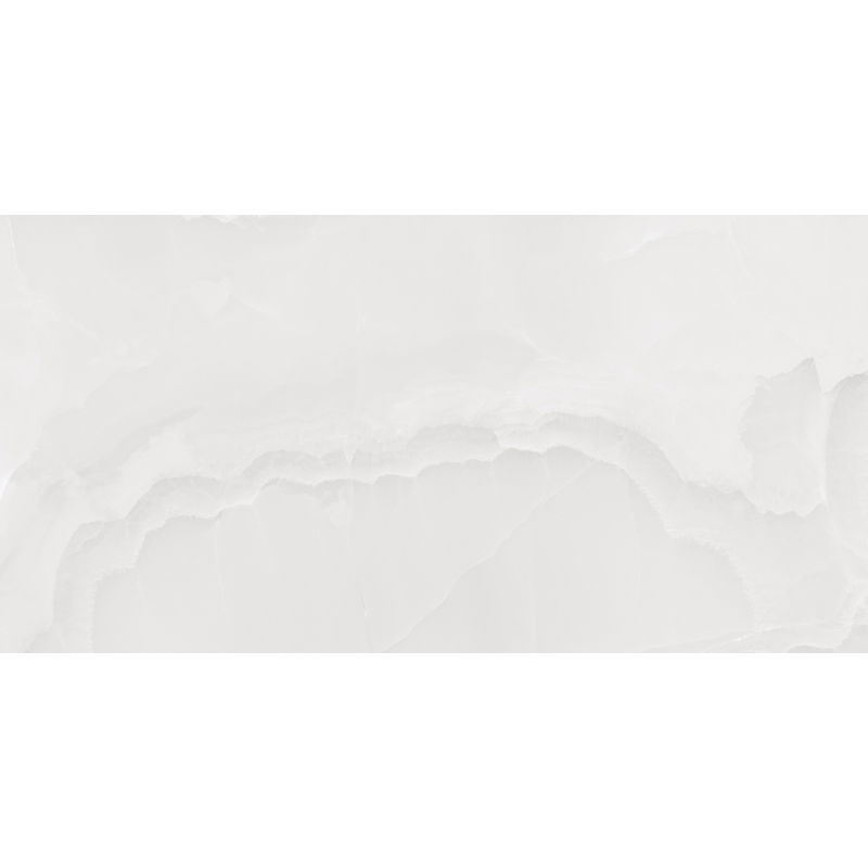 Mexen Onyx Silver gres glazurat rectificat G1, placă de pardoseală și perete 120 x 60 cm, luciu - TL106-120-060-02