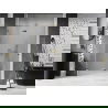 Mexen Lunar uși de duș oscilante stânga 135 cm, transparent, auriu - 834-135-000-50-00-L