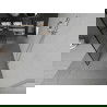 Mexen Kioto perete de duș de sine stătător 100 x 200 cm, transparent/Model negru 8 mm, Crom - 800-100-002-01-77