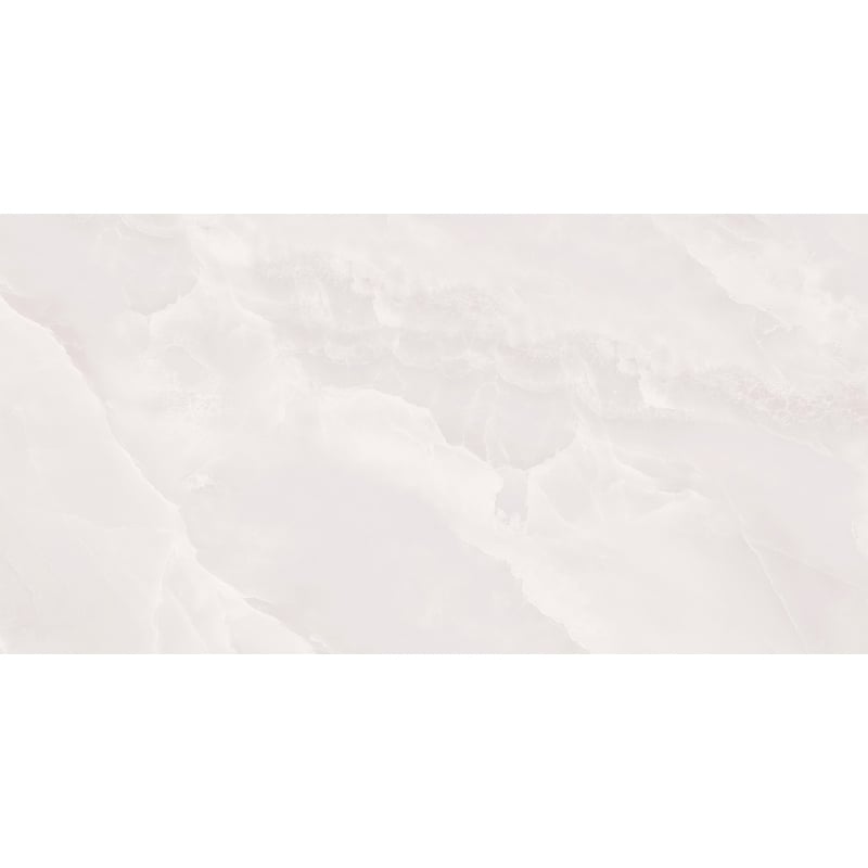 Mexen Polano White mázas porcelán kőagyag rekt. G1, padló- és falburkoló lap 120 x 60 cm, fényes - TL108-120-060-04