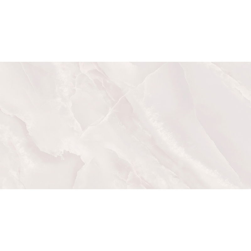 Mexen Polano White mázas porcelán kőagyag rekt. G1, padló- és falburkoló lap 120 x 60 cm, fényes - TL108-120-060-04