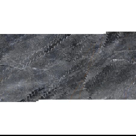 Mexen Eternity Nero gres glazurat rectificat. G1, placă de podea și perete 120 x 60 cm, lucios - TL112-120-060-02