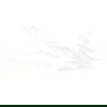 Mexen Luton Bianco mázas gres rekt. G1, padló- és fali csempe 120 x 60 cm, fényes - TL113-120-060-00