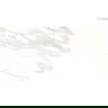 Mexen Luton Gold gres glazurat rect. G1, faianță pardoseală și perete 120 x 60 cm, lucios - TL113-120-060-01