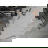 Mexen Kioto perete de duș de sine stătător 100 x 200 cm, transparent/Model negru 8 mm, Roz-auriu - 800-100-002-60-77