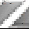Mexen Lunar ușă de duș batantă stânga 135 cm, transparent, aur roz - 834-135-000-60-00-L