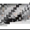Mexen Lunar ușă de duș batantă stânga 135 cm, transparent, aur roz - 834-135-000-60-00-L