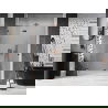 Mexen Lunar ușă de duș batantă stânga 135 cm, transparent, aur roz - 834-135-000-60-00-L