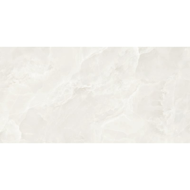 Mexen Valga Bianco mázas gres, rektifikált G1, padló- és falburkoló lap 120 x 60 cm, fényes - TL122-120-060-01