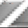 Mexen Lunar ușă de duș batantă stânga 140 cm, transparentă, cupru periat - 834-140-000-65-00-L