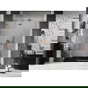 Mexen Lunar ușă de duș batantă stânga 140 cm, transparentă, cupru periat - 834-140-000-65-00-L