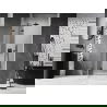 Mexen Lunar ușă de duș batantă stânga 70 cm, transparentă, neagră - 834-070-000-70-00-L