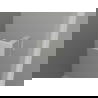 Mexen Lunar zuhanyajtó balra nyíló 70 cm, átlátszó, kefélt nikkel - 834-070-000-97-00-L