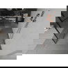 Mexen Kioto perete de duș de sine stătător 100 x 200 cm, transparent/Model negru 8 mm, Roz-auriu - 800-100-002-60-78