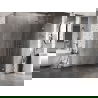 Mexen Lunar L perete duș Walk-in dreapta 70 x 200 cm, transparent 8 mm, crom - 830L-070-000-01-00-P