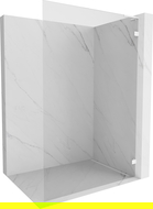 Mexen Lunar L perete de duș Walk-in dreapta 50 x 200 cm, transparent 8 mm, alb - 830L-050-000-20-00-P