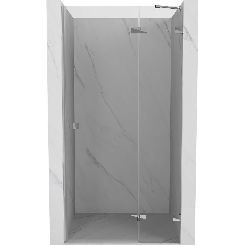 Mexen Lunar ușă de duș batantă dreaptă 90 cm, transparentă, crom - 834-090-000-01-00-P