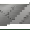 Mexen Lunar uși de duș cu balamale dreapta 140 cm, transparent, crom - 834-140-000-01-00-P