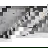 Mexen Lunar uși de duș cu balamale dreapta 140 cm, transparent, crom - 834-140-000-01-00-P