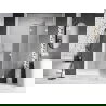 Mexen Lunar uși de duș batante dreapta 130 cm, transparent, alb - 834-130-000-20-00-P