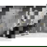 Mexen Lunar uși de duș batante dreapta 115 cm, transparent, auriu - 834-115-000-50-00-P